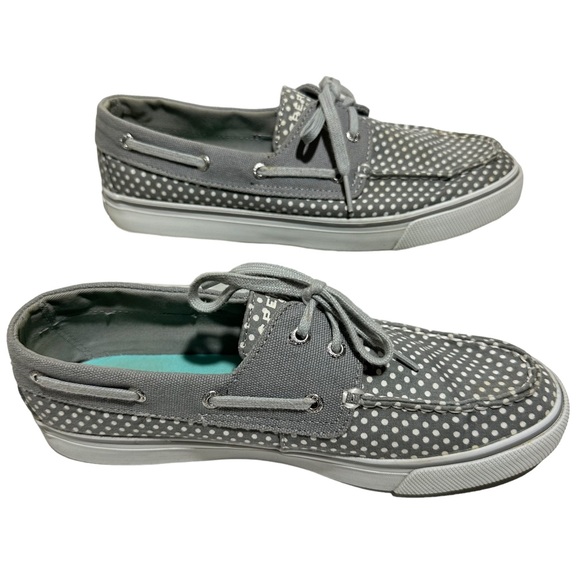 Sperry Polka Dot Shoes 8.5 - Picture 3 of 8